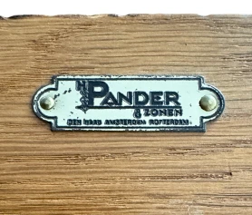 Art Deco Modernist Armoire or Wardrobe by Hendrik Wouda for Pander, 1924